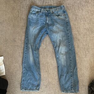 Men's Light Blue Levi Jeans